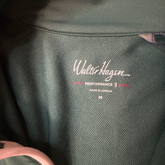 NWT Walter Hagen P11 Womens 125th US Open Oakmont 1/4 Zip Pullover Green Size M - Picture 6 of 7